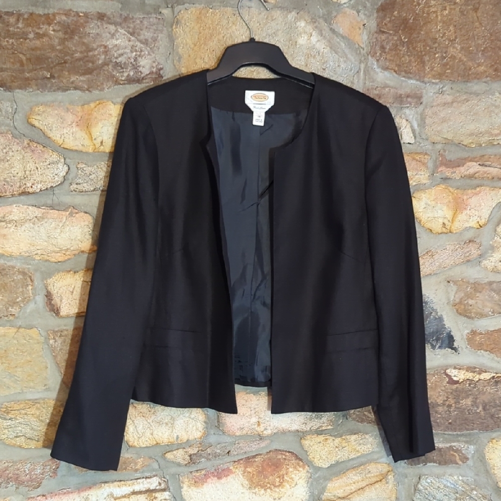 Talbots 100% Irish Linen Blazer Jacket